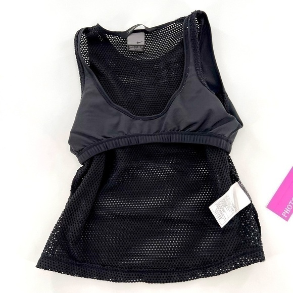 Nike Sphere Sleeveless Mesh support crop top size S - Picture 7 of 12